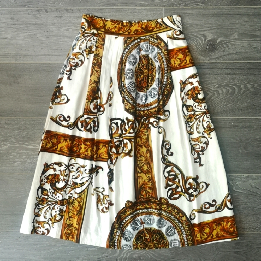 Vintage Midi Skirt